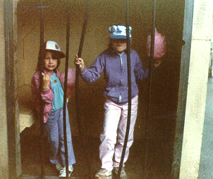 Agents R and C arrested on their first slack mission, 1984.